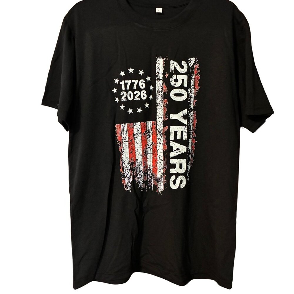 America 250th Anniversary T-Shirt NEW